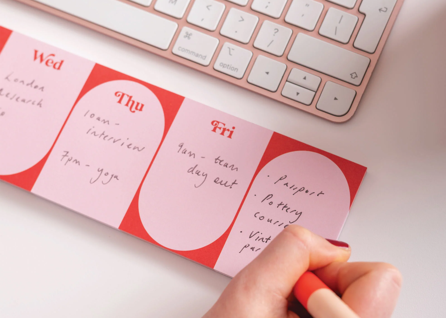 
                  
                    Keyboard Weekly Planner Pad
                  
                