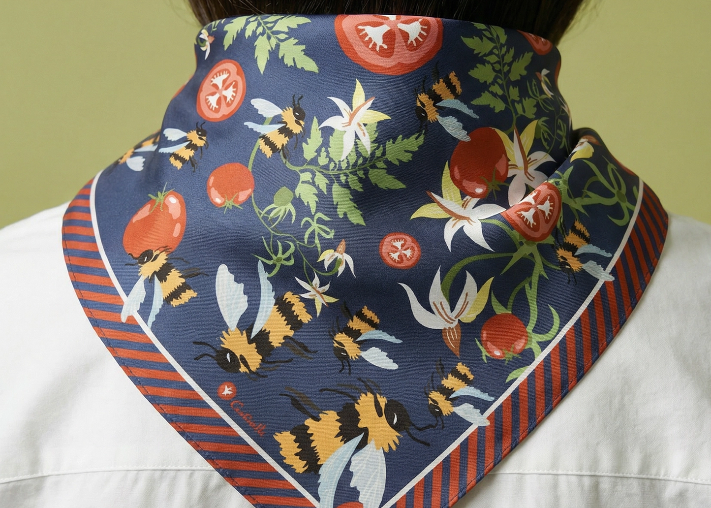 
                  
                    Centinelle Cotton Silk Bandana
                  
                