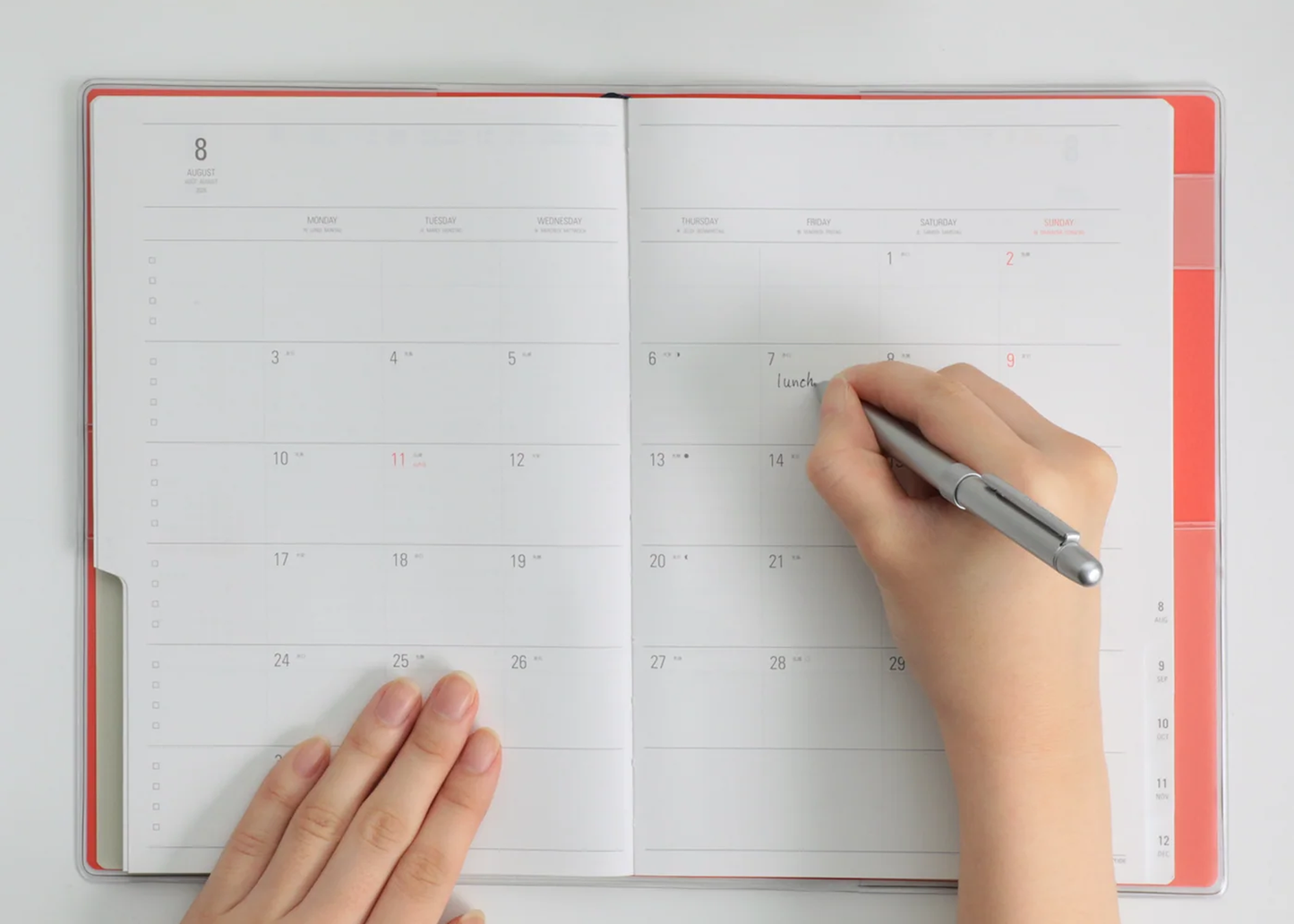 
                  
                    2027 Weekly Diary Nahe A5 Vertical
                  
                