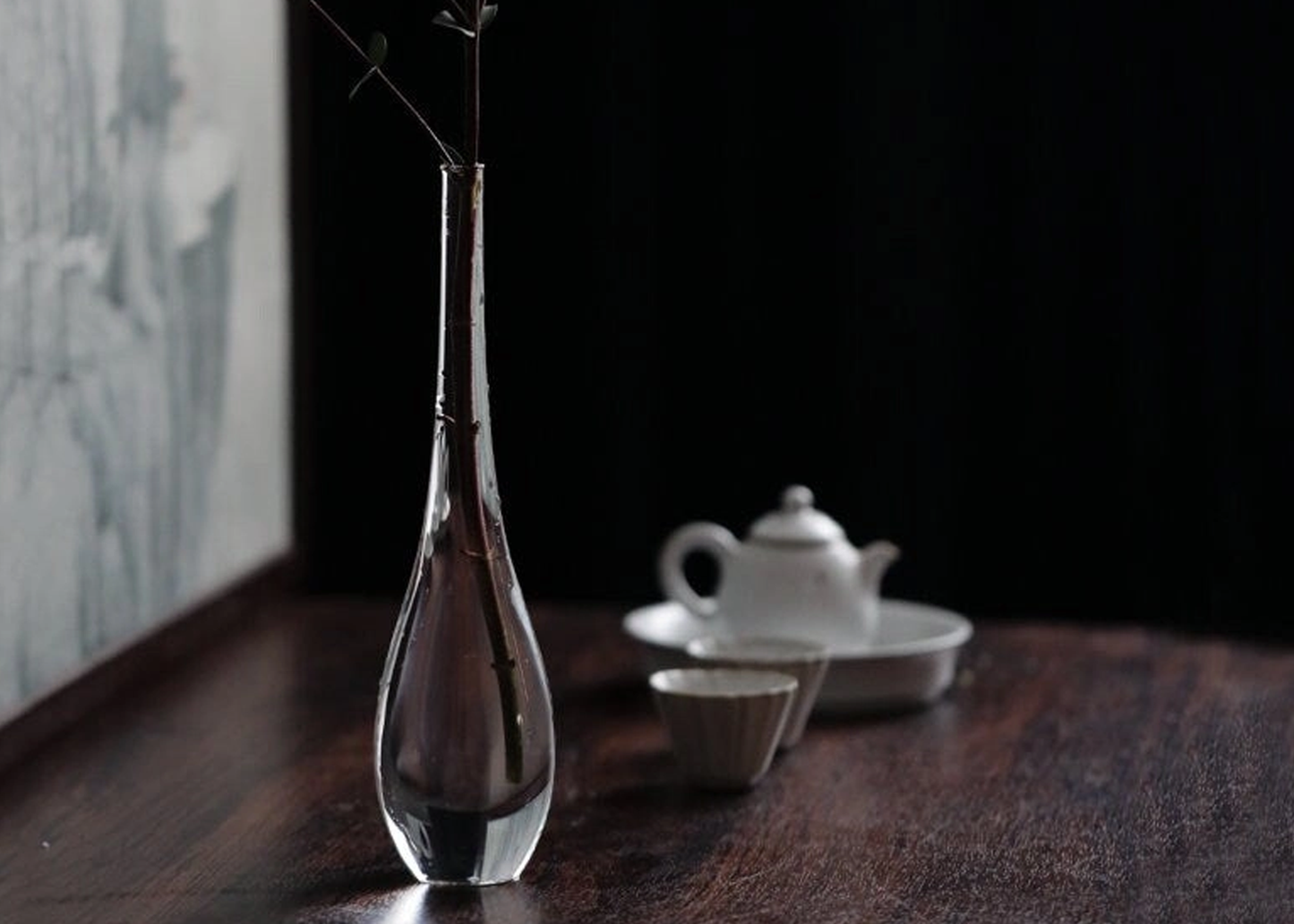 
                  
                    Tall Glass Vase
                  
                