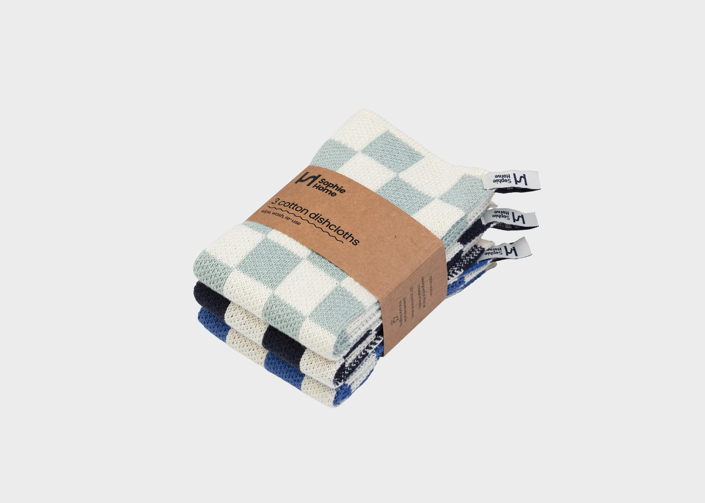 
                  
                    Reusable Checked Dishcloths
                  
                
