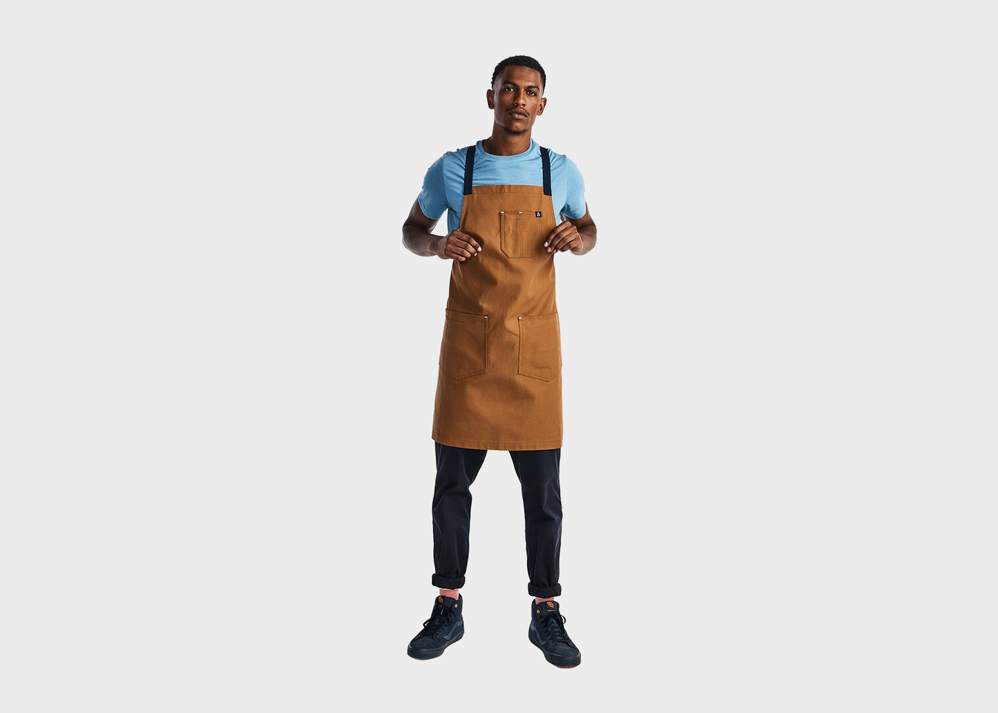 
                  
                    The All Day Crossback Apron
                  
                