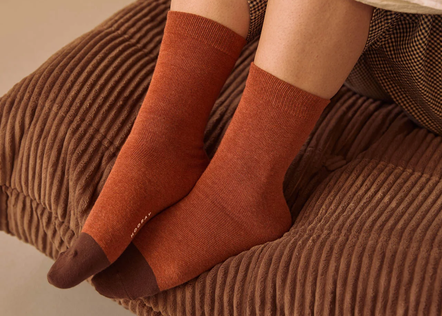 
                  
                    Two Tone Crew Socks
                  
                
