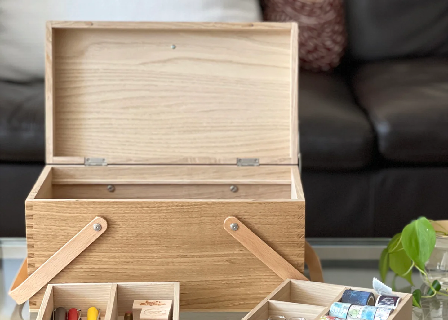 
                  
                    Chestnut Sewing Box
                  
                
