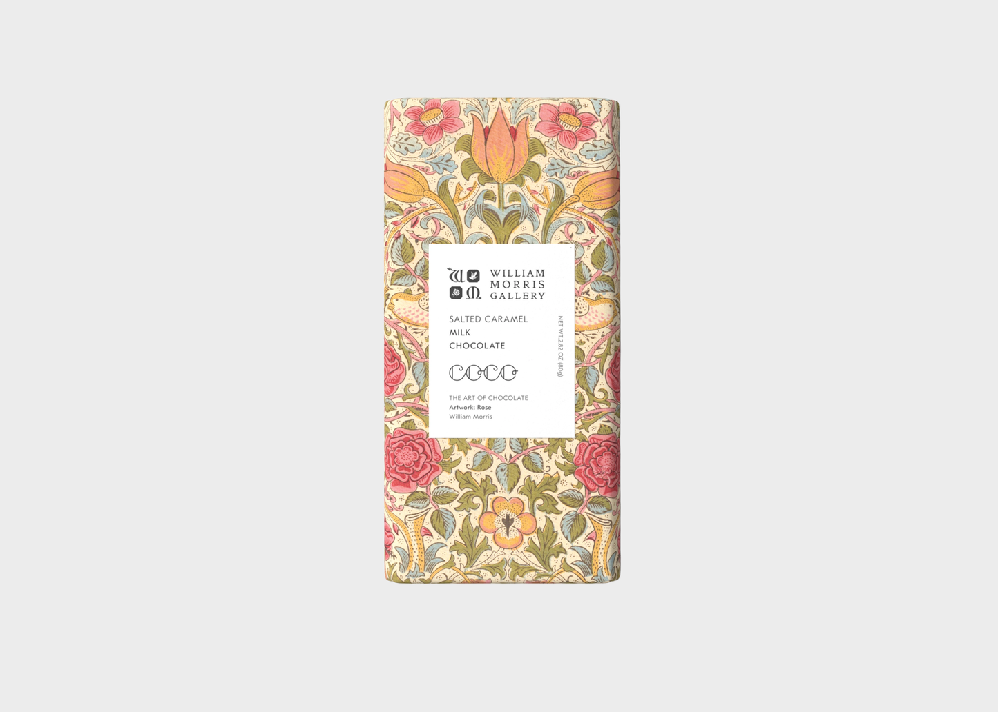 
                  
                    Coco X William Morris - Salted Caramel Milk Chocolate
                  
                