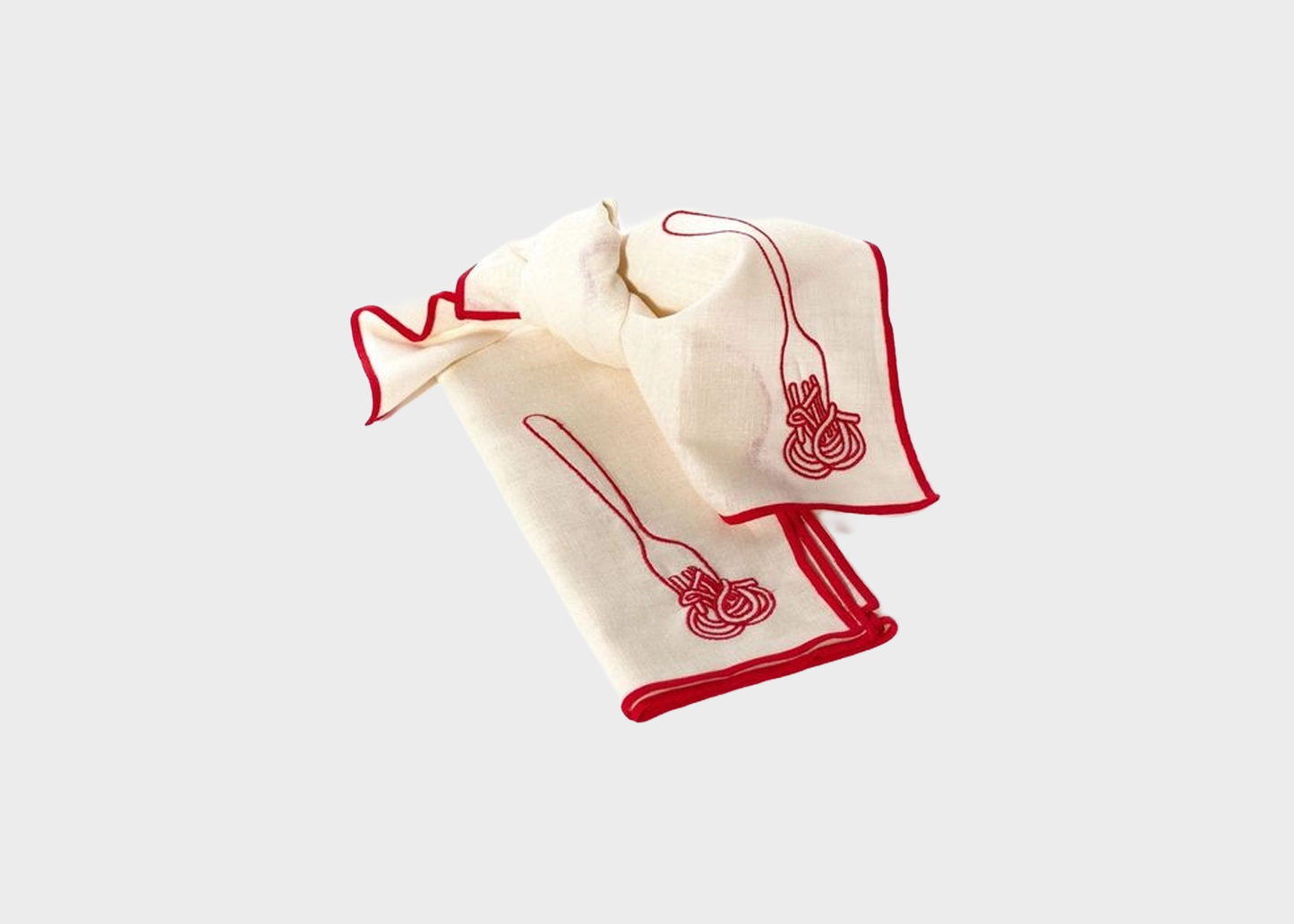 
                  
                    Embroidered Linen Blend Napkin Set
                  
                