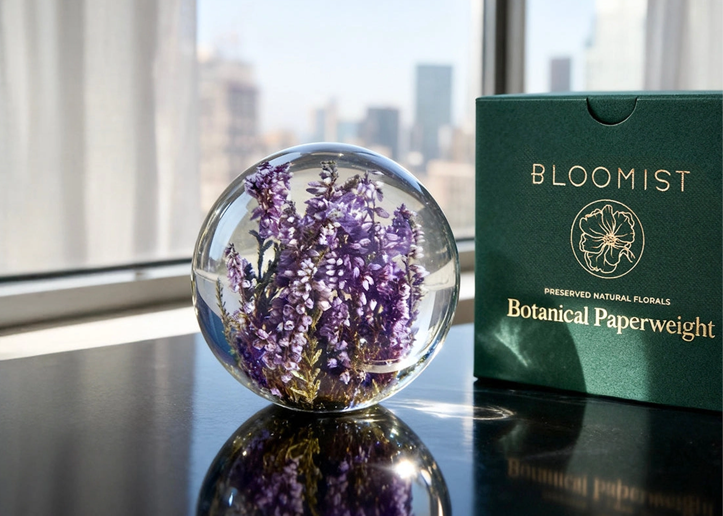 
                  
                    Botanical Resin Paperweight
                  
                
