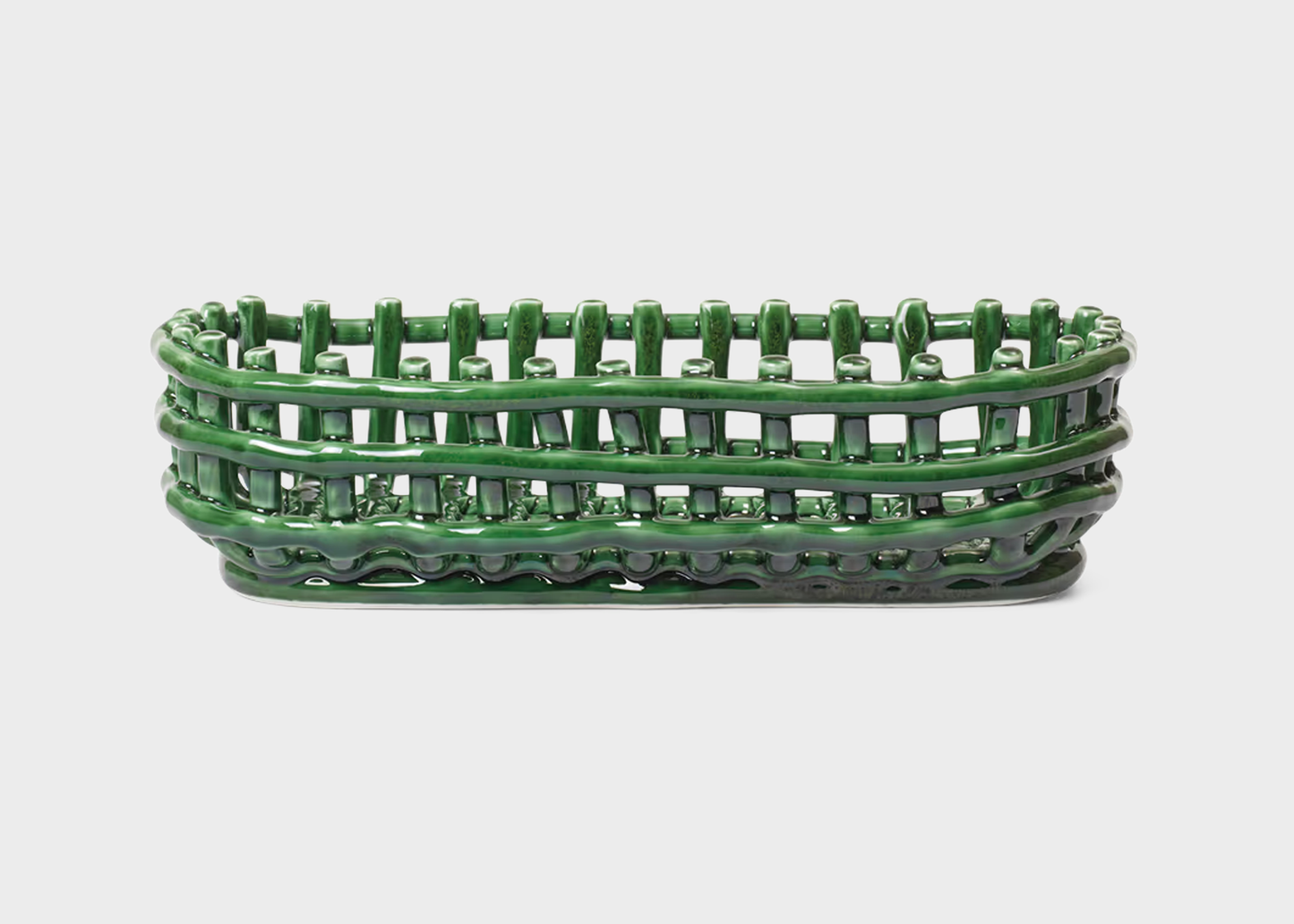 
                  
                    Ceramic Basket - Oval
                  
                