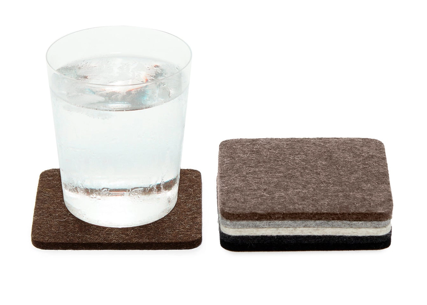 
                  
                    Bierfilzl Felt Coaster Square 6pk
                  
                