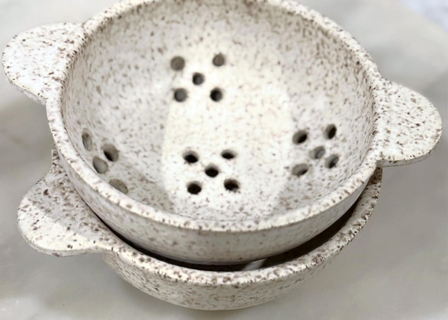 
                  
                    Ceramic Berry Bowl with Handles
                  
                