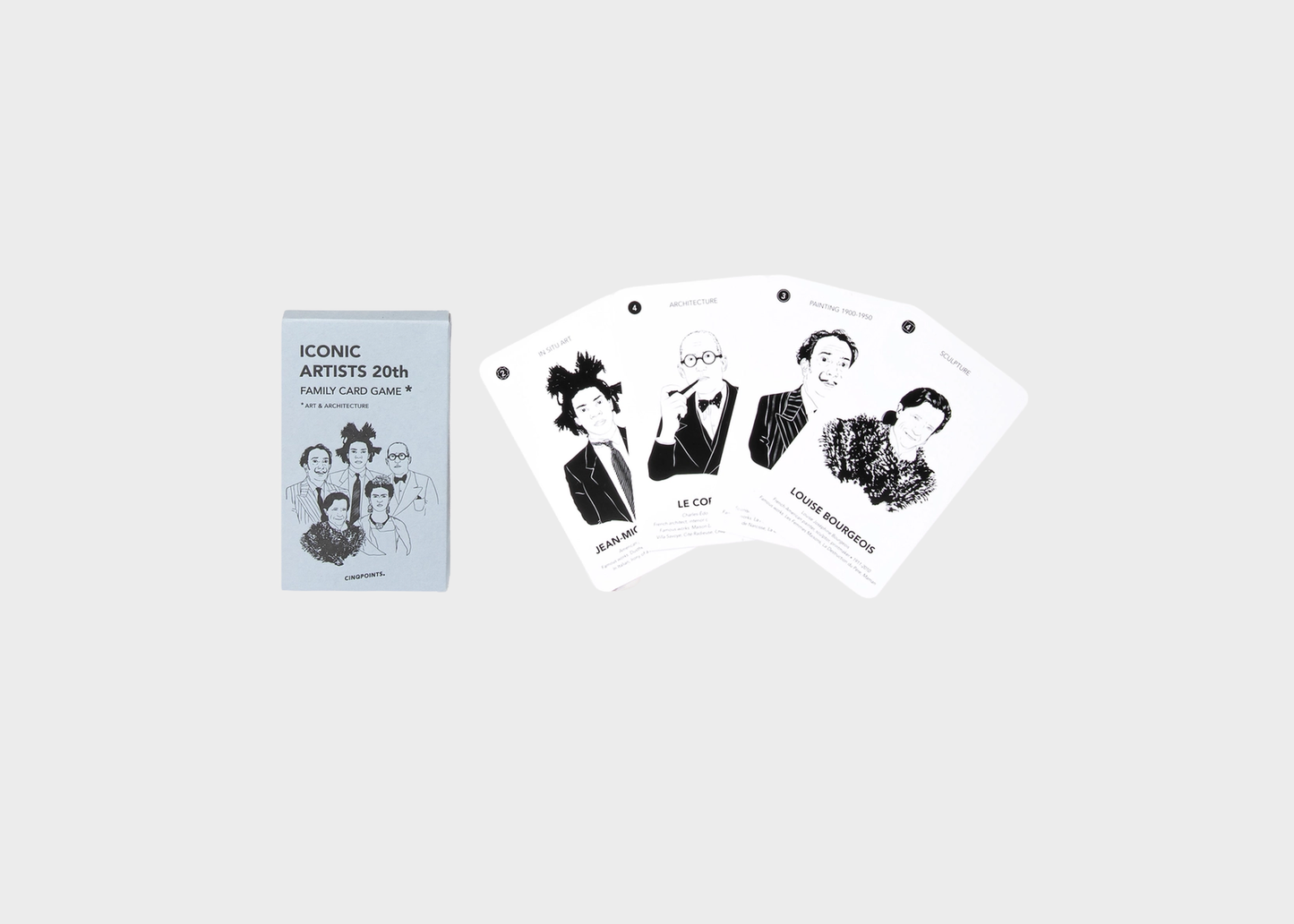 
                  
                    ICONIC Artists 20th Century Cards
                  
                