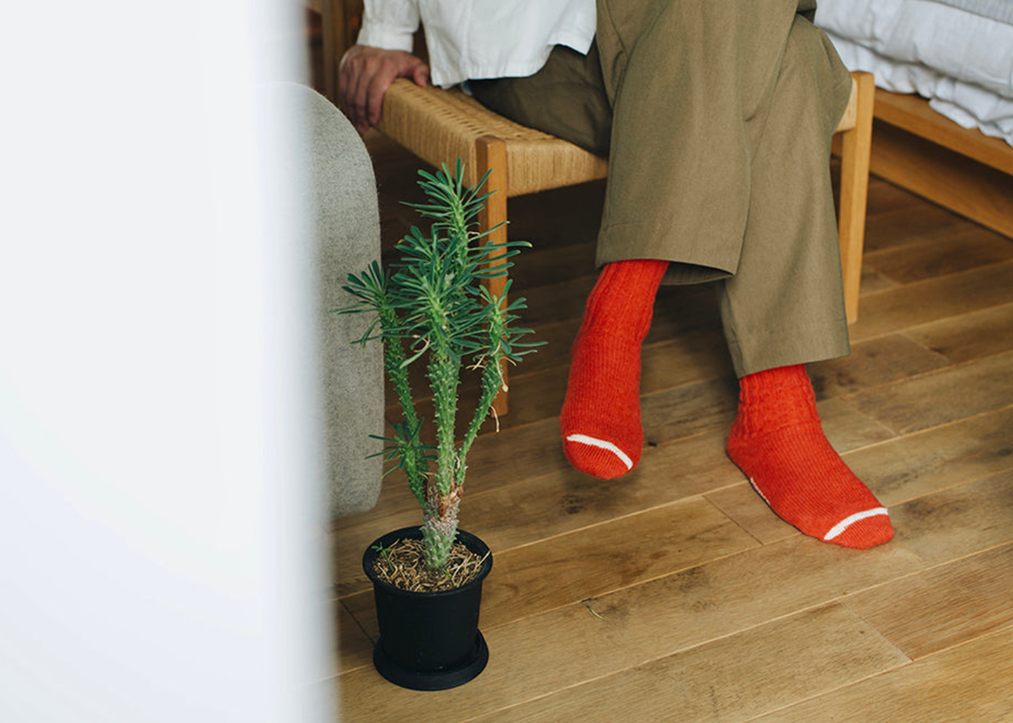 
                  
                    Wool Ribbed Socks
                  
                