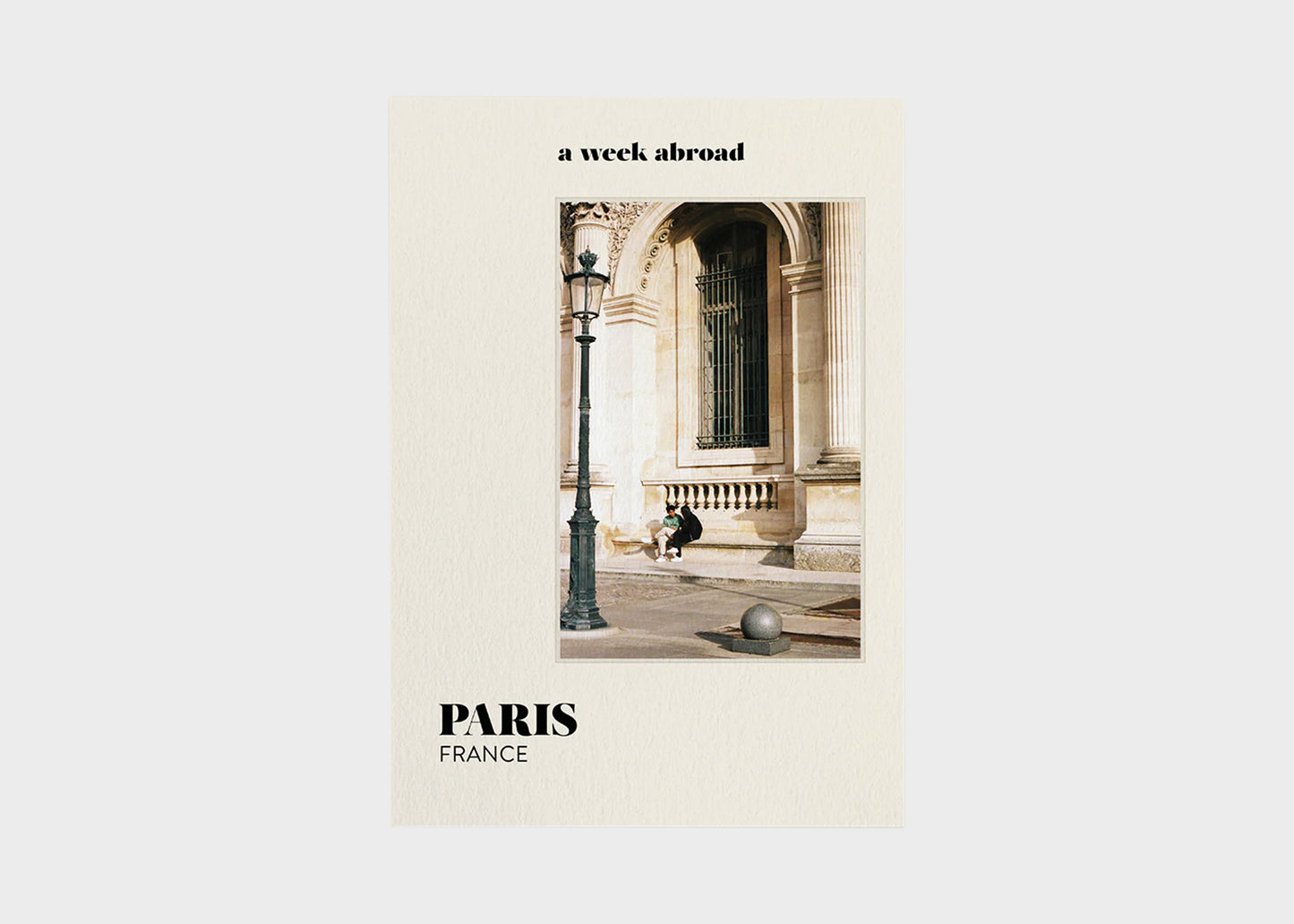 
                  
                    A Week Abroad: Paris Book Cover
                  
                