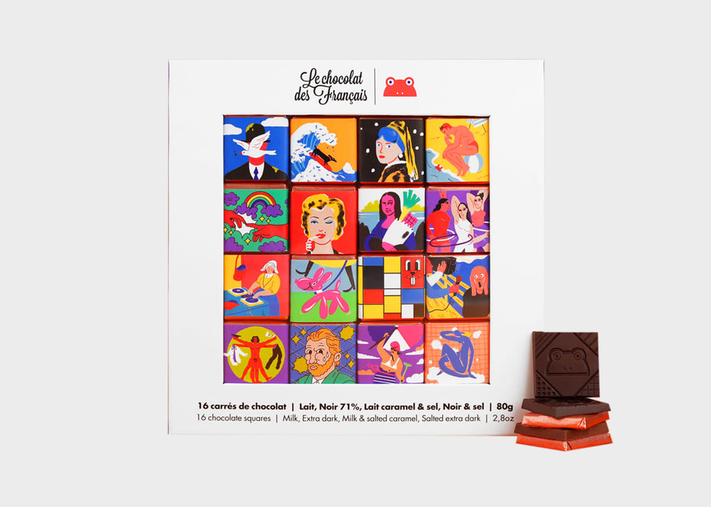 Chocolate Gift Box - Art History by Le Chocolat des Francais