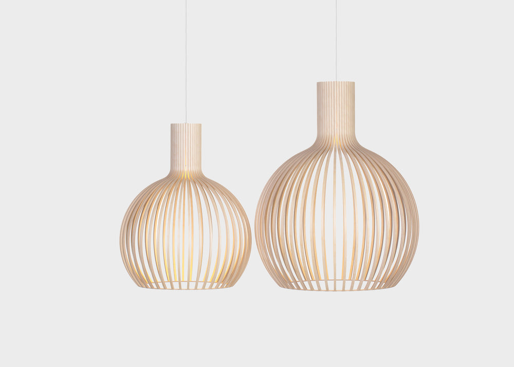 
                  
                    Octo Pendant 4240 and 4241 in Birch by Secto Design
                  
                