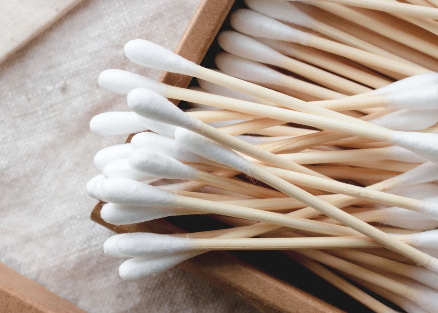 Bamboo Cotton Buds Swabs by Goldrick