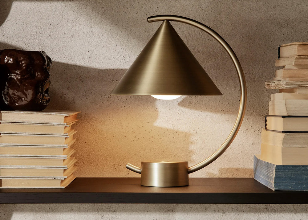 Meridian Lamp Brass by Ferm Living
