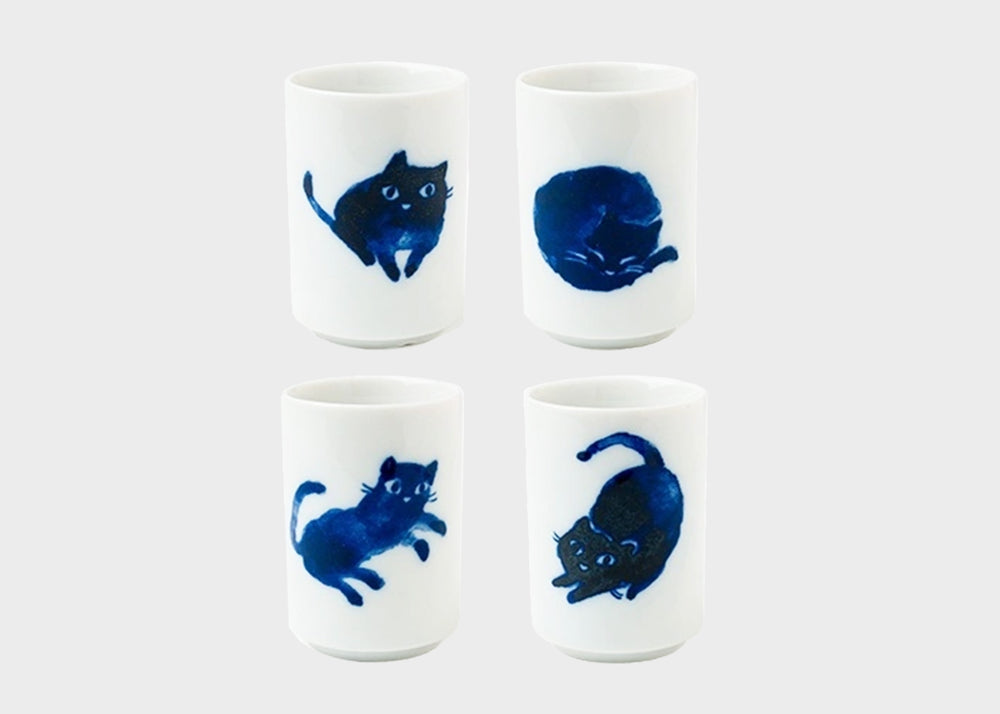 Japanese Cat Cups