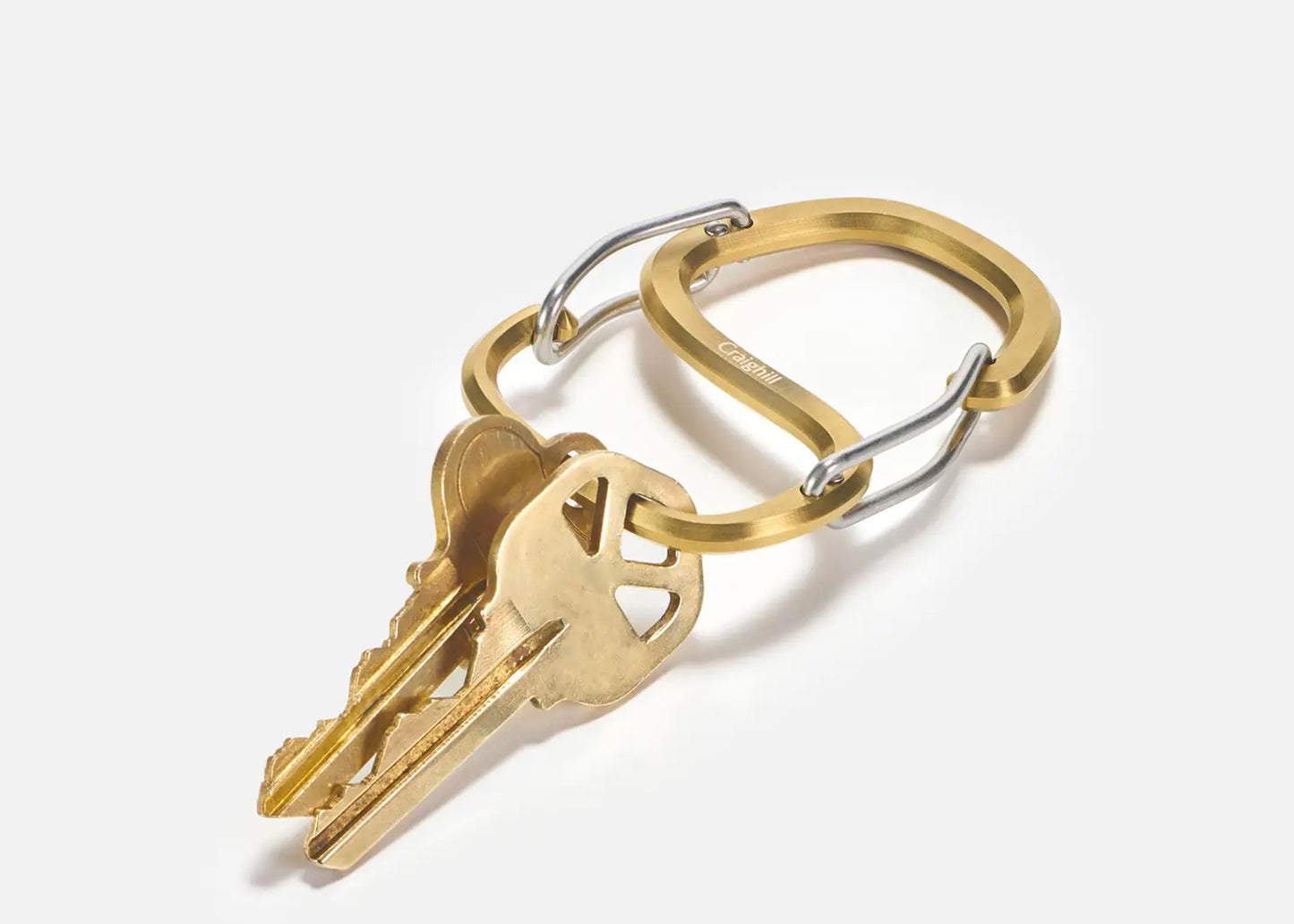 
                  
                    Coachwhip Carabiner Vapor Brass by Craighill
                  
                