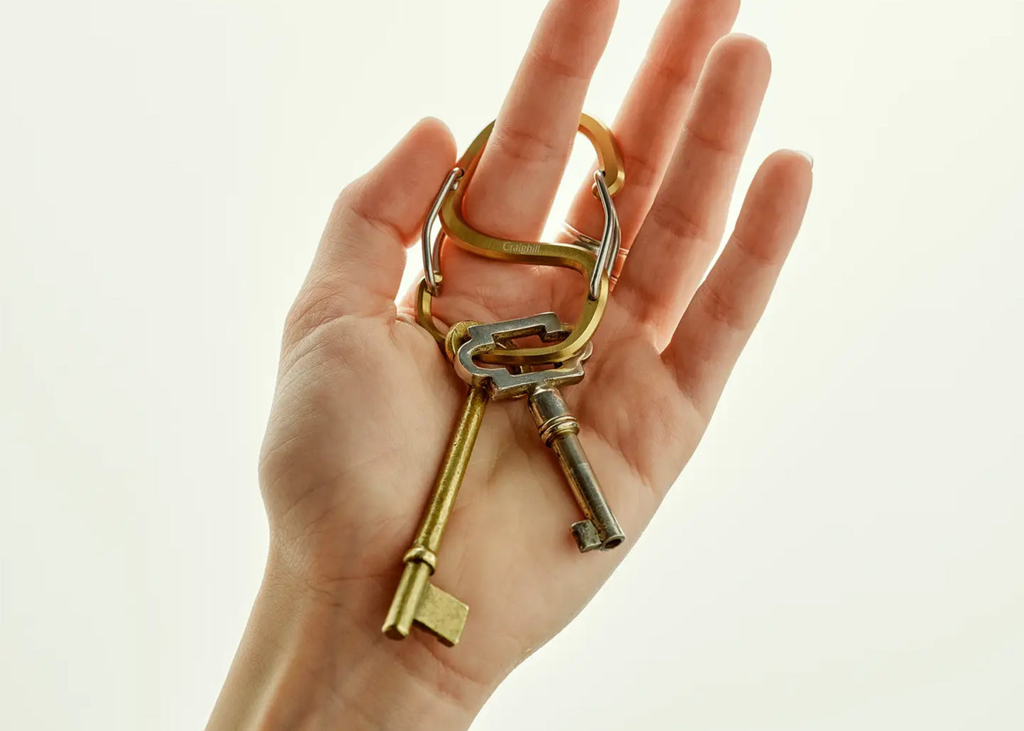 
                  
                    Coachwhip Carabiner Vapor Brass by Craighill
                  
                