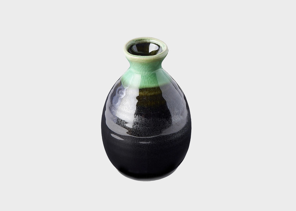 
                  
                    Sake Jug in Black and Green
                  
                
