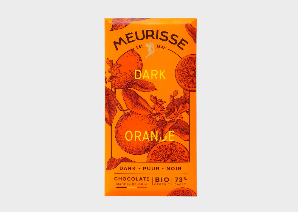 Meurisse Chocolate Bar - Dark Orange