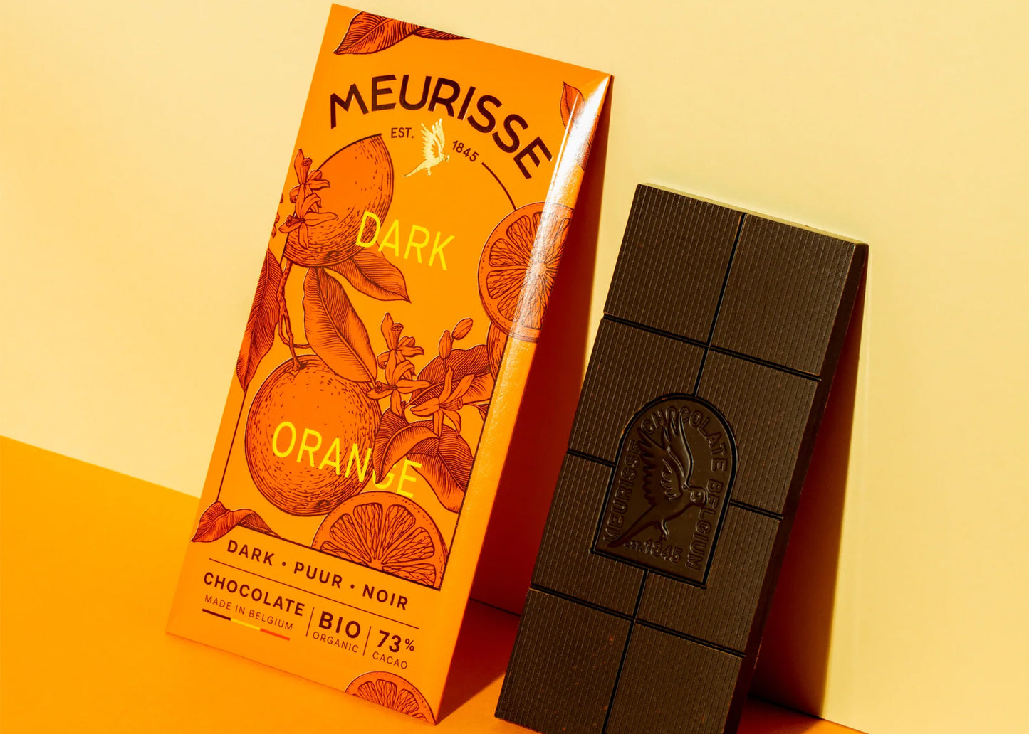 
                  
                    Meurisse Chocolate Bar - Dark Orange
                  
                