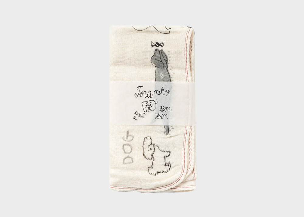 Linen Gauze Towel - Dogs by Classiky
