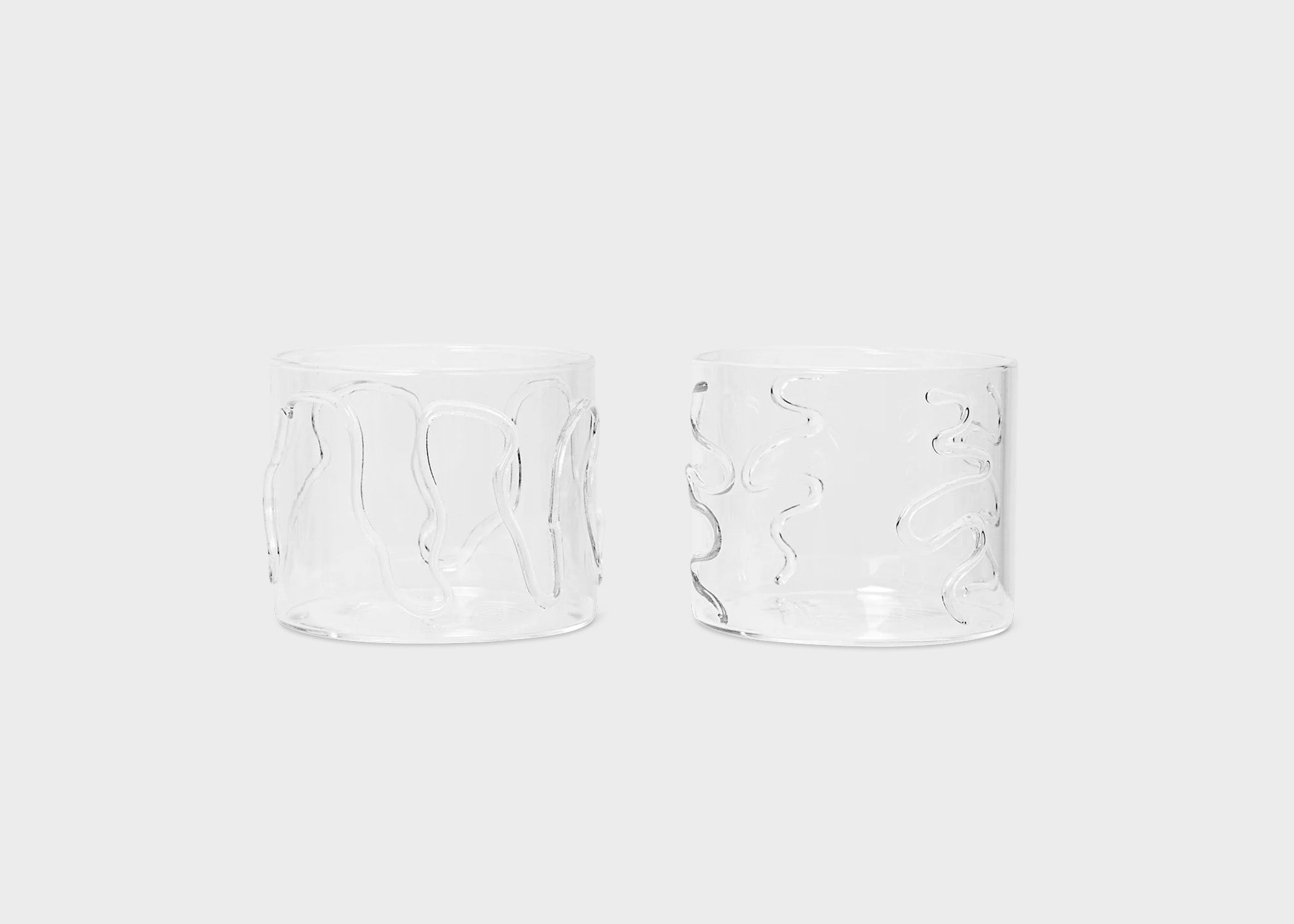 Doodle Glasses Set - Low