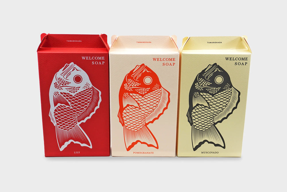 Welcome Soap Fish in boxes by Tamanohada