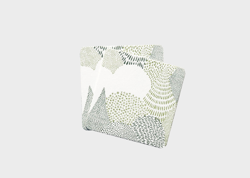 
                  
                    Letterpress Coaster Set - Forest
                  
                
