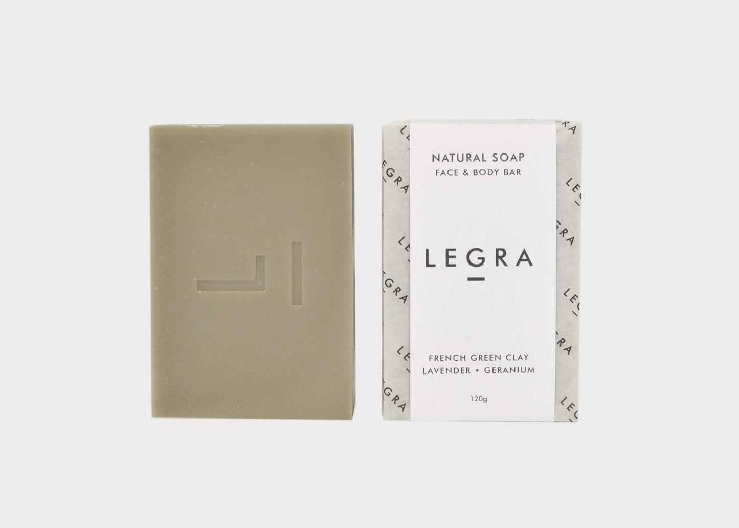 
                  
                    Legra Soap - French Green Clay, Lavender, & Geranium
                  
                
