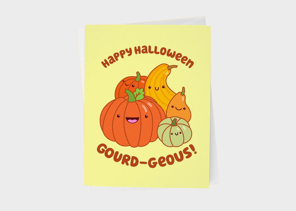 Happy halloween Gourdgeous card by Tiny Bee