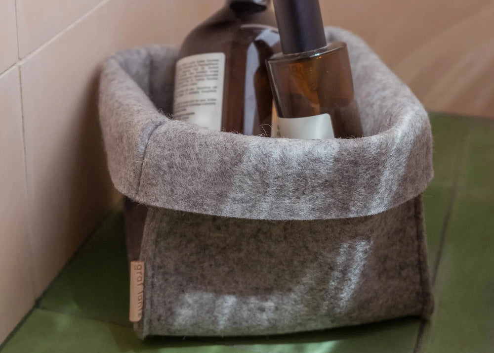 
                  
                    Merino Wool Felt Bako Bin Small
                  
                