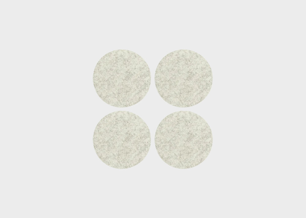 Graf Lantz Bierfilzl Merino Wool Round Coaster Multi 4 Pack - Thumbnail 5