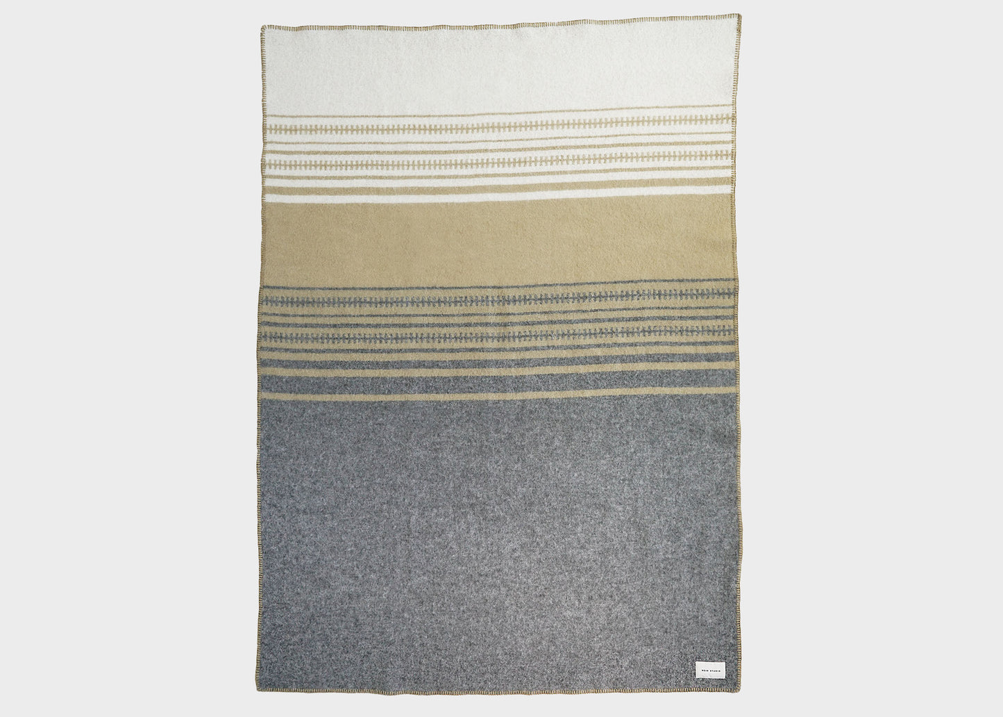 Aiyana no. 02 - Creme/Grey Blanket by Hein Studio
