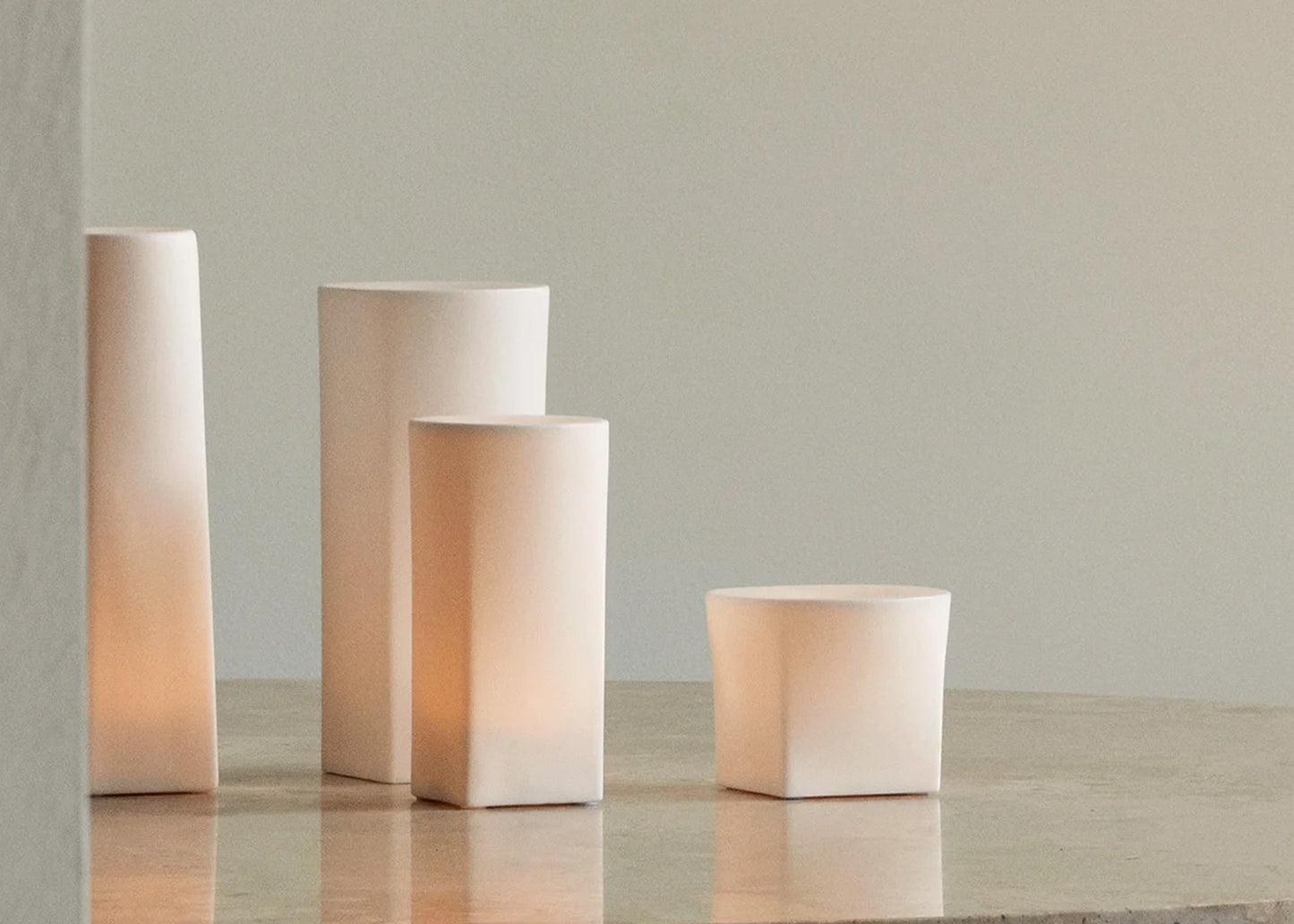 ignus flameless candle, h22,5 - candlesticks ... Ignus Flameless Candles – Woodland Mod