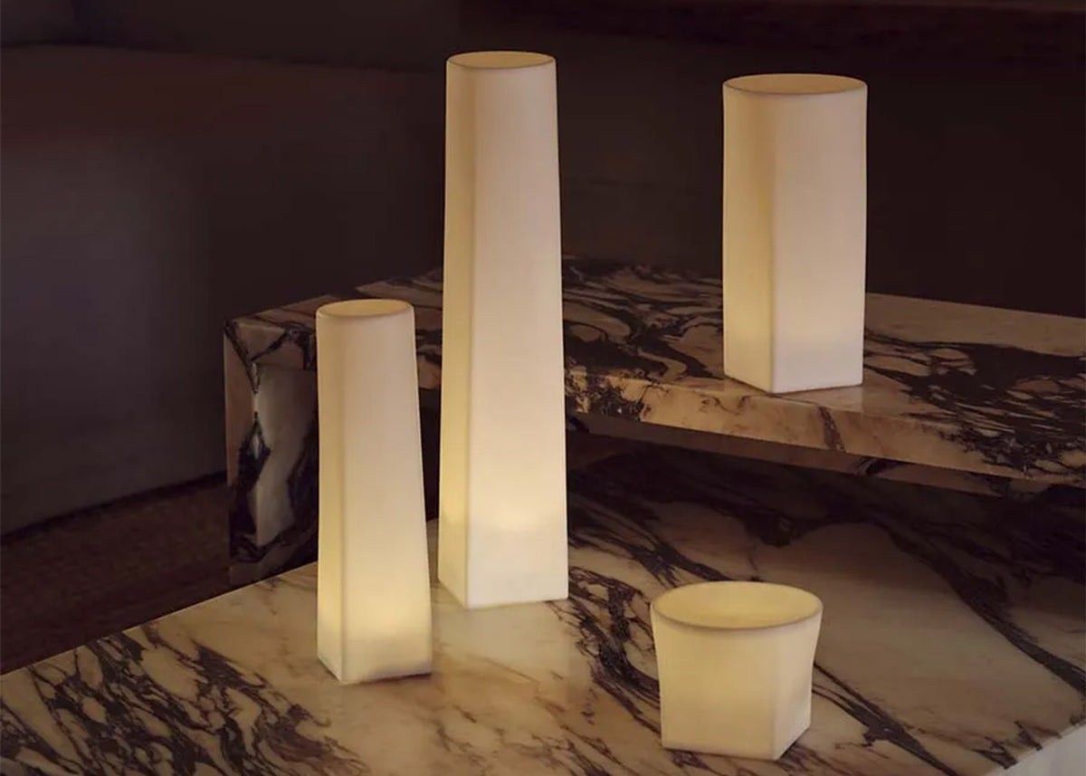 ignus flameless candle led-leuchte weiß | audo |... Ignus Flameless Candles – Woodland Mod