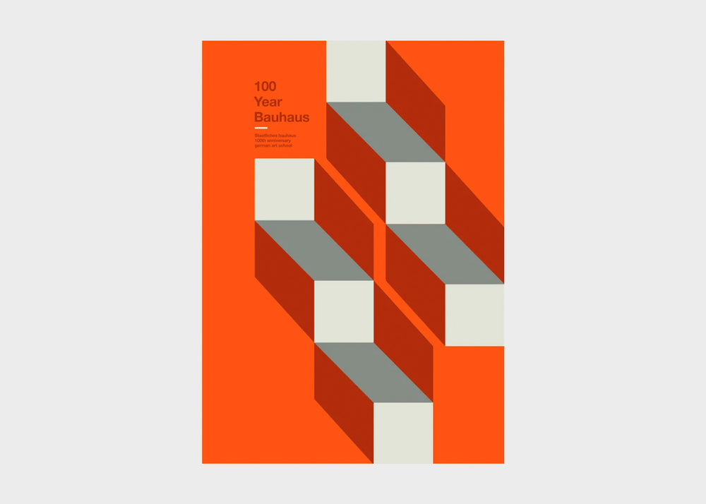 Bauhaus Squares Print