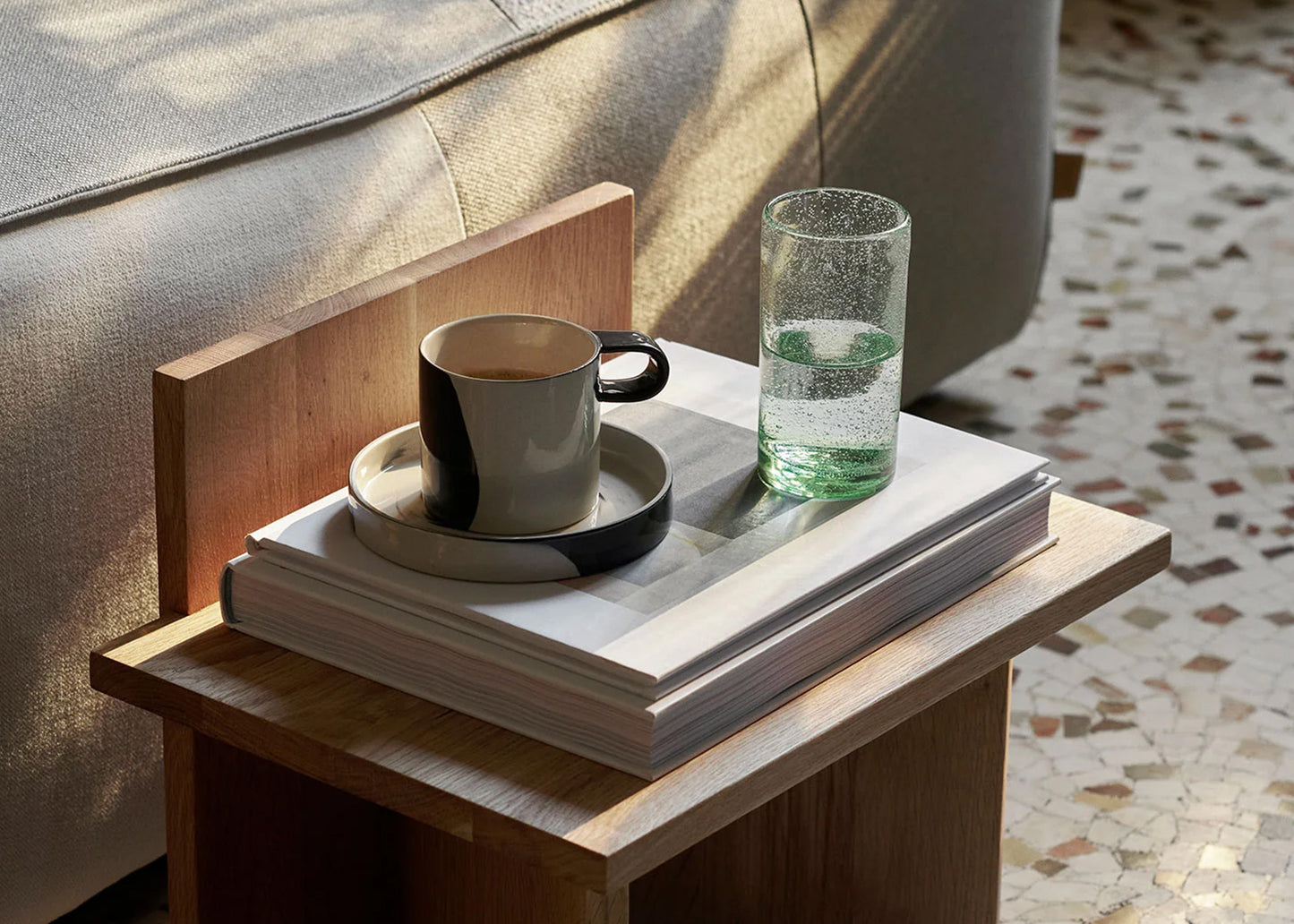 
                  
                    Inlay Cup with Saucer by Ferm Living
                  
                