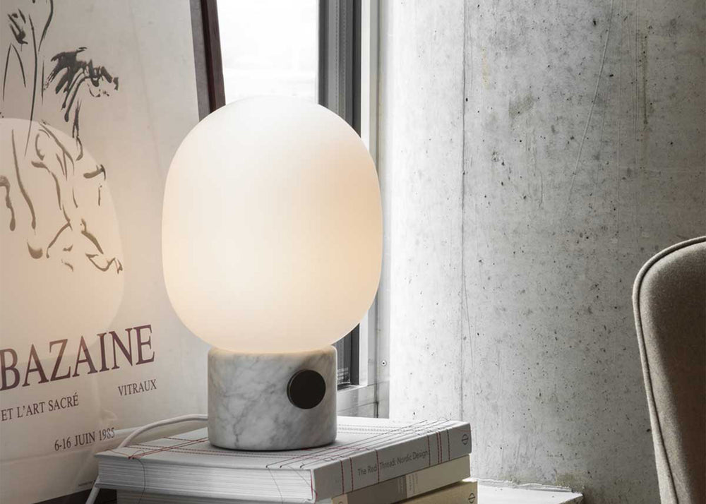 
                  
                    JWDA Marble Carrera Table Lamp
                  
                