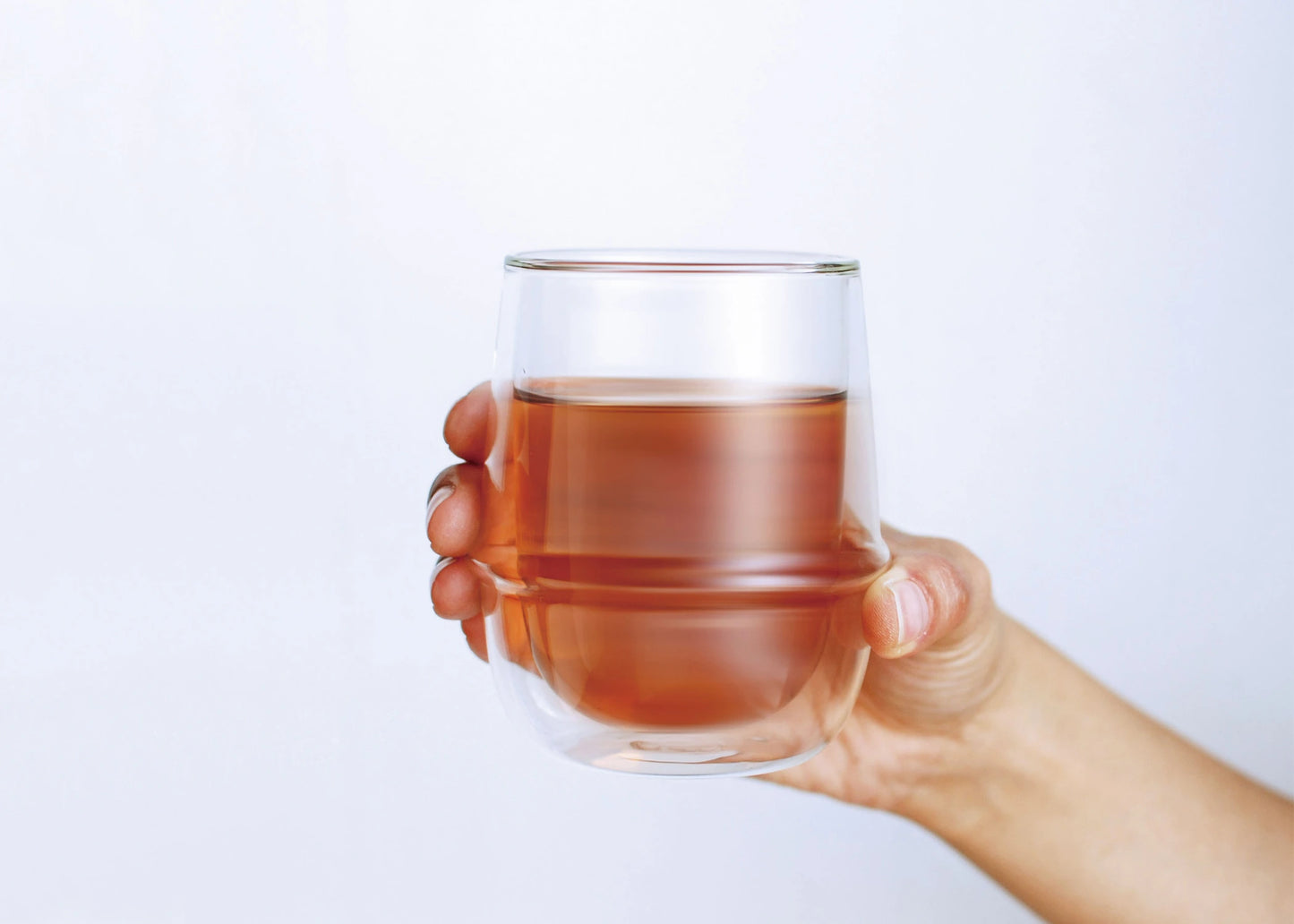 KRONOS Double Wall Ice Tea Cup by KINTO