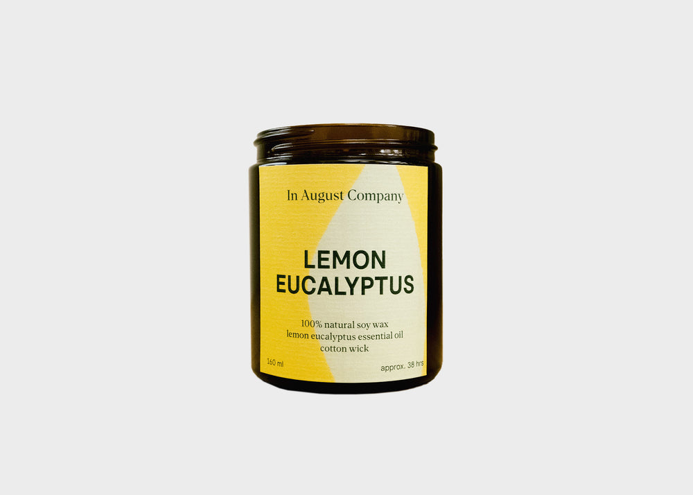 
                  
                    Lemon Eucalyptus Soy Candle by In August Company
                  
                