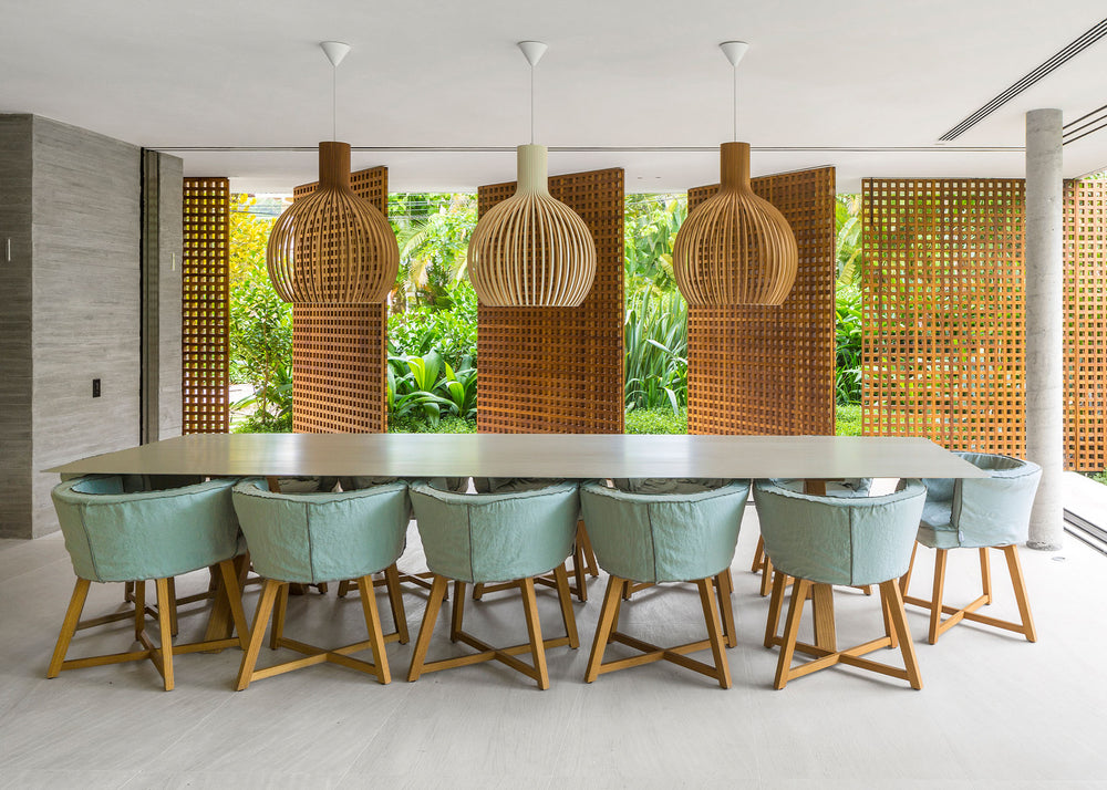 
                  
                    Octo Pendant 4240 and 4241 in Birch by Secto Design
                  
                