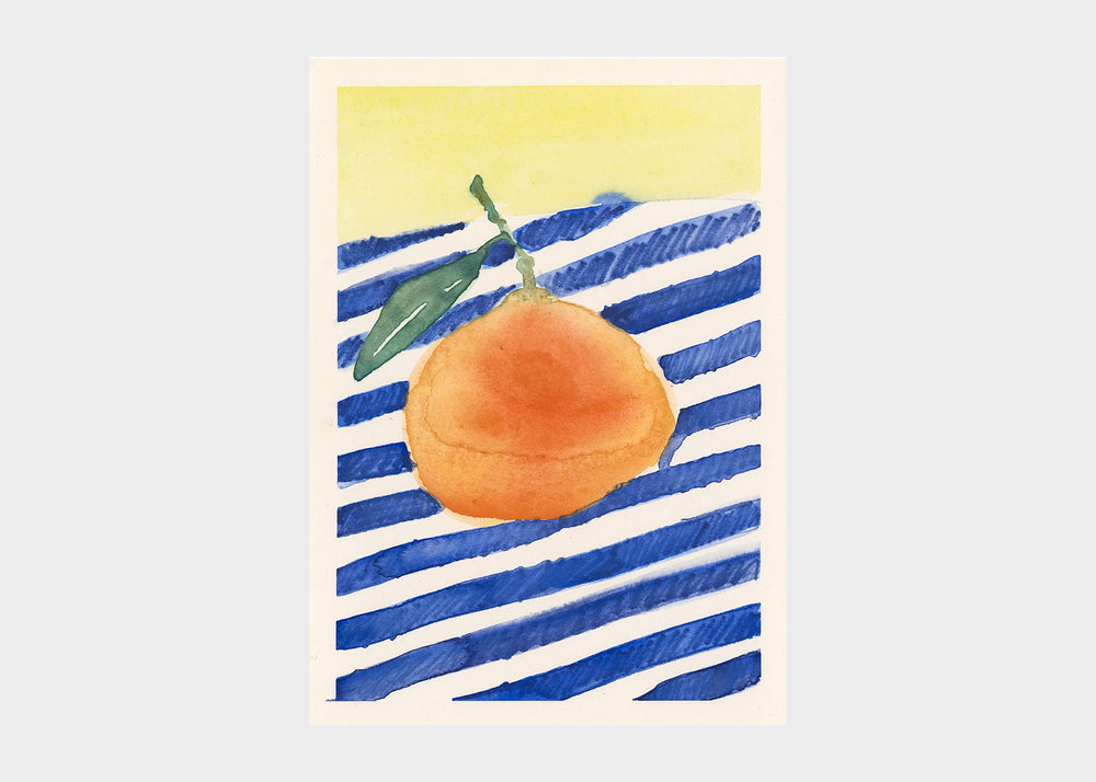 Orange Print by Liat Greenberg