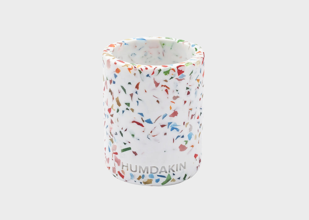 Rainbow Terrazzo Toothbrush Cup by Humdakin