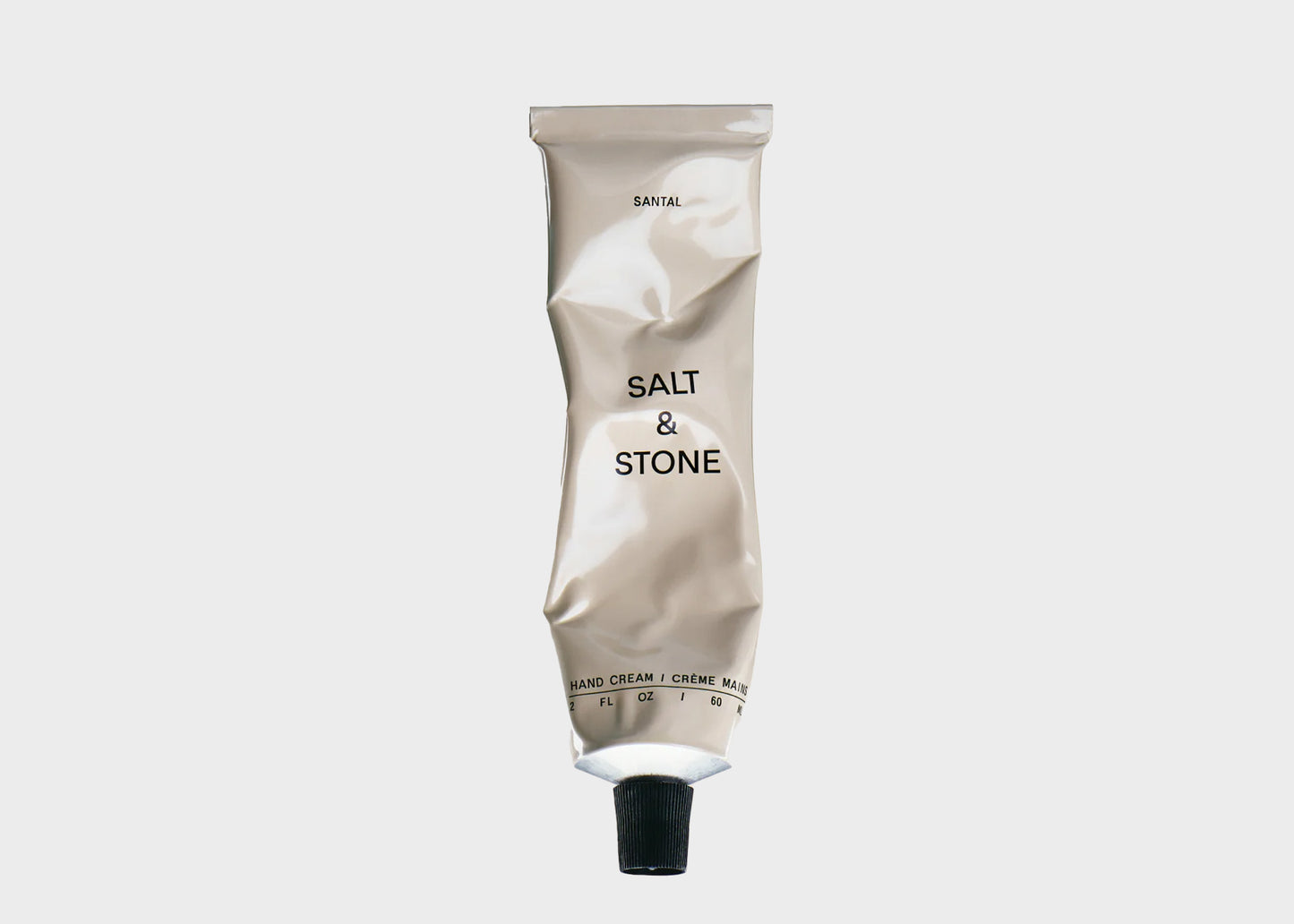 
                  
                    Moisturizing Hand Cream - Santal & Vetiver by Salt and Stone squeezed tube
                  
                