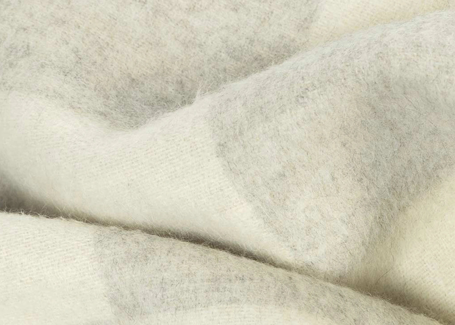 
                  
                    A close up of the Crosby Heirloom Blanket Shoji/Ivory by Blacksaw as sold by Woodland Mod
                  
                