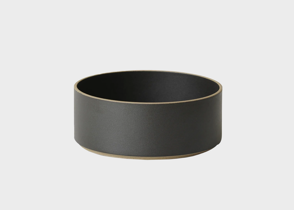 Hasami Bowl Tall 185mm Black