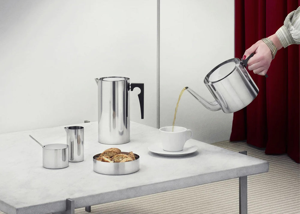 Arne Jacobsen Tea Pot by Stelton